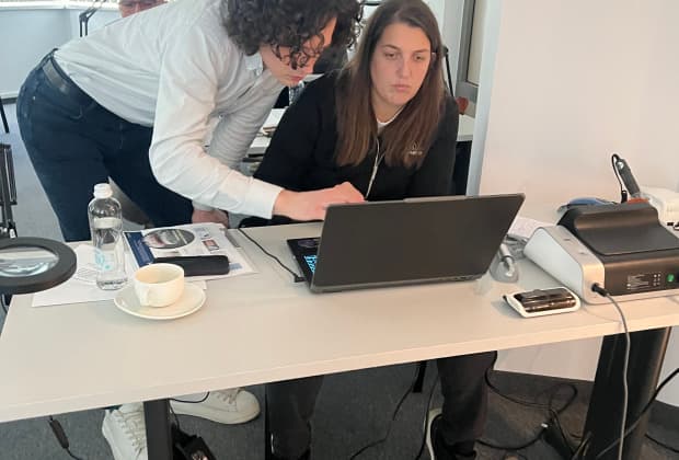 Theoretical part in a course with Dr. Mitev