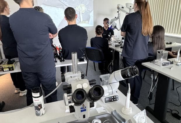 Demonstration in modular training with Dr. Kosturkov
