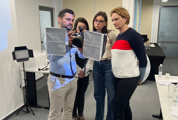 Практическа работа в курса по дентална фотография