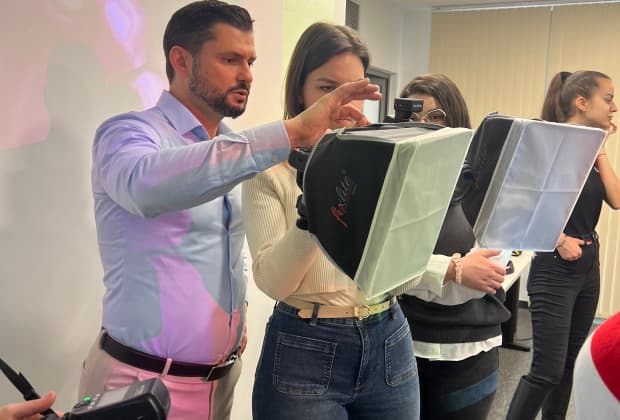 Практическа работа в курса по дентална фотография